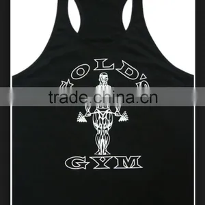 Tank Top. Cheap Singlet, Custom Design Stringer, Vest, Men Custom Gym Wear thumbnail-1
