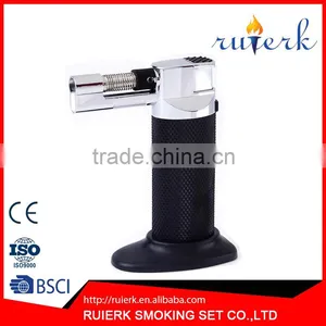 EK-012 Very Good Guarantee Windproof Butane Refillabe Cigar Kitchen Jet Torch thumbnail-2