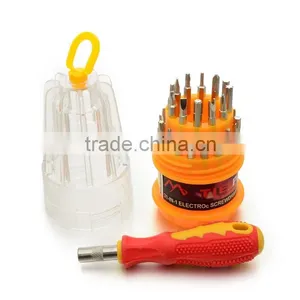 With 20 Years Manufacturer Factory Supply Precision Tools 31-IN-1 Multi Screwdriver Set Screwdriver Bit Jackly Screwdriver Sets thumbnail-5