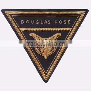 Hand Embroidered Bullion Wire Badges thumbnail-1