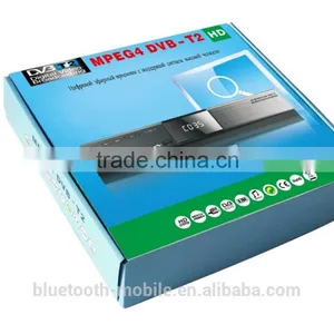 Factory Wholesale hd DVB T2 FTA Set Top Box MPEG4 H.264 Terrestrial Receiver thumbnail-3