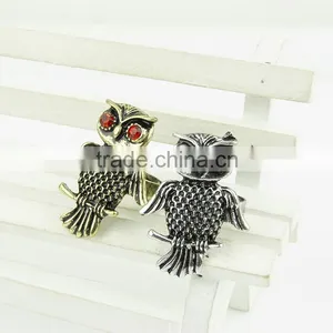 Hot Fashion Jewelry 2016 New Owl Rings thumbnail-4