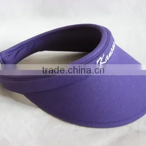 Costoms Design Embroidered 100%cotton Twill Sun Visor thumbnail-2