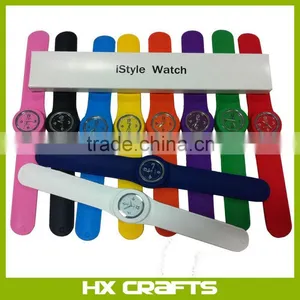 Slap on Silicone Watch Quartz Sports Watch Kid Woman Man Unisex Fashion Silicone Slap Watch thumbnail-4