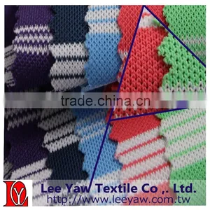Polyester Full Dull Spandex Pique Stripe Fabric With Anti-bacterial thumbnail-1