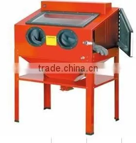 High Quality Electric Sand Blasting Chamber / Cabinet SANDBLASTER thumbnail-1