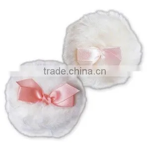 Plush Puff With Bowknot thumbnail-1