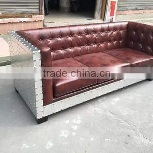 Aluminium Sheet 3 Seater Sofa thumbnail-5