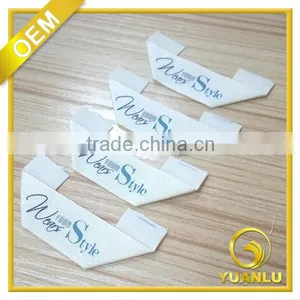Wholesale Cheap Clothing Printed Silkscreen Label thumbnail-1
