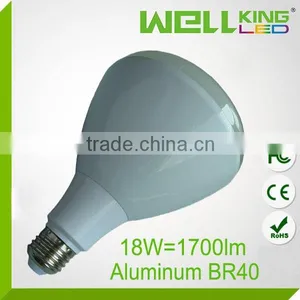 CE RoHS UL Aluminum E26 E27 Dimmable br Lighting Led Br40 Led Lamp thumbnail-1