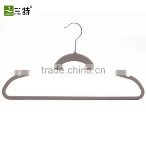 Wholesale Velvet Flocked Hangers thumbnail-1