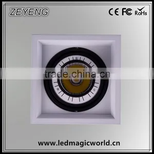 Modern Kitchen Design Square Led Cob Ceiling Down Light / 20w Cob Led Downlight / Led Downlight Kits uk thumbnail-4