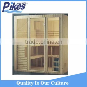 Wooden Far Infrared Sauna Room / Indoor Sauna Steam Room thumbnail-1