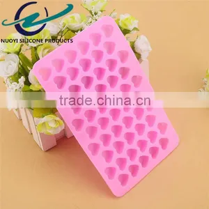 Mini Heart Shape Easy Release Ice Cube Tray Silicone thumbnail-3