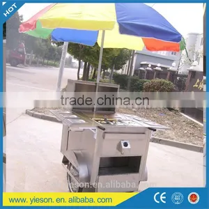China ys Made Top Sell, Bicycle Hotdog Bike Food Cart 3 Wheels and Food Cart With Gas Steamer thumbnail-3