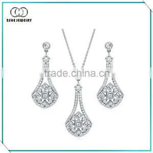 Micro Pave Cubic Zircon Brass Jewelry thumbnail-1