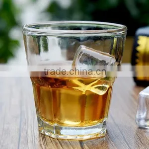 Transparent Plastic Octagonal Drinking Glass thumbnail-3