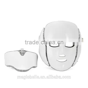 CE Certificated 7 Color LED Wrinkle Removal Acne Treatmen Facial Mask Microcurrent Masks for Anti-aging Skin Rejuvenation thumbnail-3