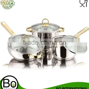 Stainless Steel 6 PC Cookware Set thumbnail-1
