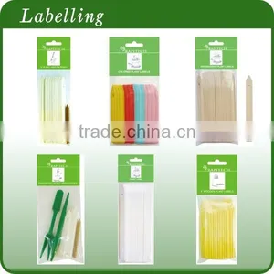 6 Inch Plastic White Gardening Plant Marker thumbnail-6