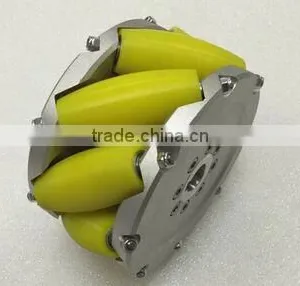 NM127A 360 Degree Omniwheel 127mm 5 Inch Industrial Heavy Duty HD Mecanum Wheel thumbnail-1