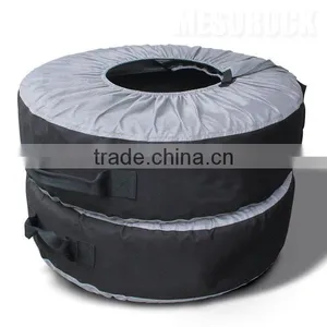 Wheel Dust Cover Protector Tire Carry Bag Adjustable Tire Cover Seasonal Tire Tote thumbnail-2