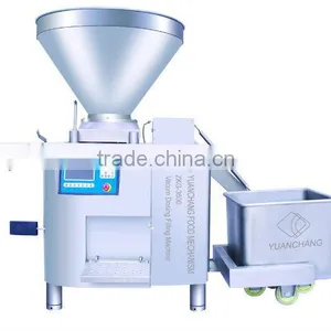 Automatic Vacuum Sausage Filler Stuffer With Clipper thumbnail-1