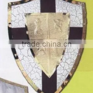 Souvenir Wooden Shield With Custom Metal Emblem thumbnail-5