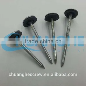 Red Color Head Galvanized Roofing Nail thumbnail-1