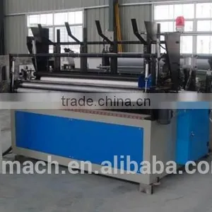 1092B Fully Automatic Embossing & Rewinding & Perforating Toilet Paper Machine thumbnail-2