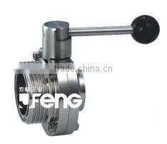 One End Weld / Other End Screw Butterfly Valve thumbnail-1