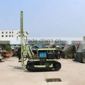 High Air Pressure Crawler Hydraulic Drilling Rig D100YA2-2 For Depth 30 Meters thumbnail-4