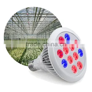 12W Greenhouse Grow Par Light,E27 Spot Led Grow Light thumbnail-1