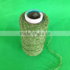 Straight&curled Yarn Landscaping Synthetic Grass Yarn for Garden Turf thumbnail-1