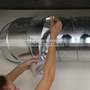 Heat Resistant Sefe Adhesive Aluminum Foil Tape for HVAC thumbnail-2