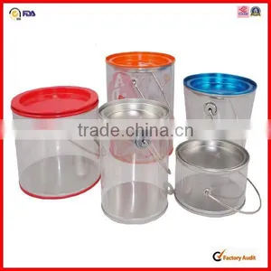 Printing Round Clear Plastic Watch Box thumbnail-5