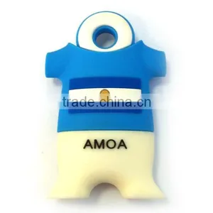 Wholesale Creative PVC Soft Plastic Shell Theme Football World Cup Usd Flash Drives thumbnail-1