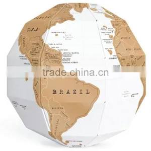 CT-529 Globe Second Generation Globe DIY Vertical Group World Map Version thumbnail-4