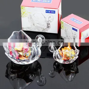 With 10 Years Experience Factory Offer Wholesale Glass Swan Shape Home Decoration Items thumbnail-1