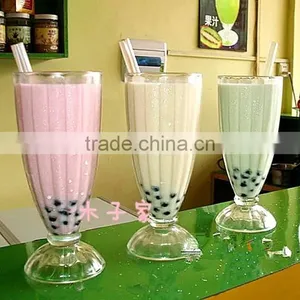 Ice Cream Glass Mug Big Ice Cream Drinking Glass Triangle Drinking Glass thumbnail-3