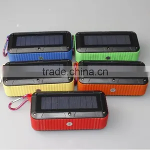 Factory Direct Plug Buckle Ourdoor Waterproof Solar Speakers Solar Charge Wireless Bluetooth Speaker thumbnail-1