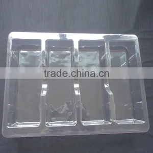 Rectangle Disposable Clear Plastic Chips Tray, Cookie/food Packing Tray thumbnail-1