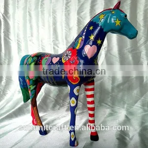 Garden Fiberglass Horse Resin Life Size Cow Statue thumbnail-4