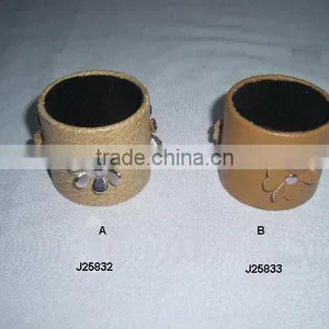 Imitation Leather Napkin Ring Can be in Any Colour on Buyers Request thumbnail-1