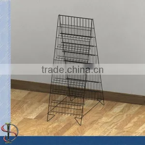 Double Sides 16 Shelves Magazines thumbnail-1
