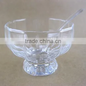 Glass Candy Bowl Round Glass Bowl Vase thumbnail-1