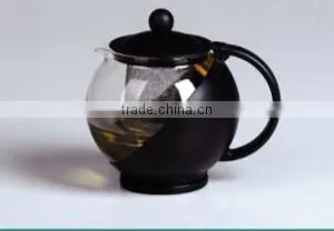 Disposable Borosilicate Glass Flower/tea Pot With Warmer and Filter/flower Pot Coffee Mug thumbnail-1