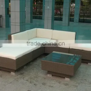 Hot Sale Rattan Corner Sofa PE Rattan thumbnail-4