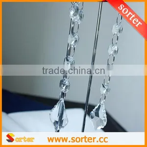 Octagon Beads String Glass Crystal Curtain thumbnail-3