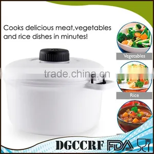 NBRSC Mini Microwave Pressure Cooker Good For Rice Noodle And More thumbnail-3